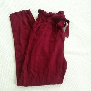 New Burgundy Pants